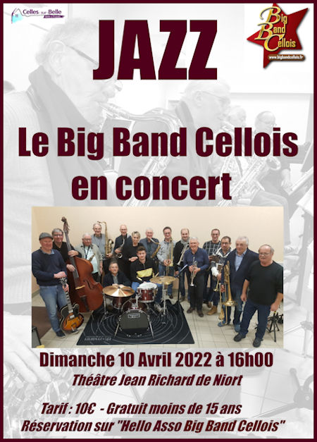 Concert du BIG BAND CELLOIS